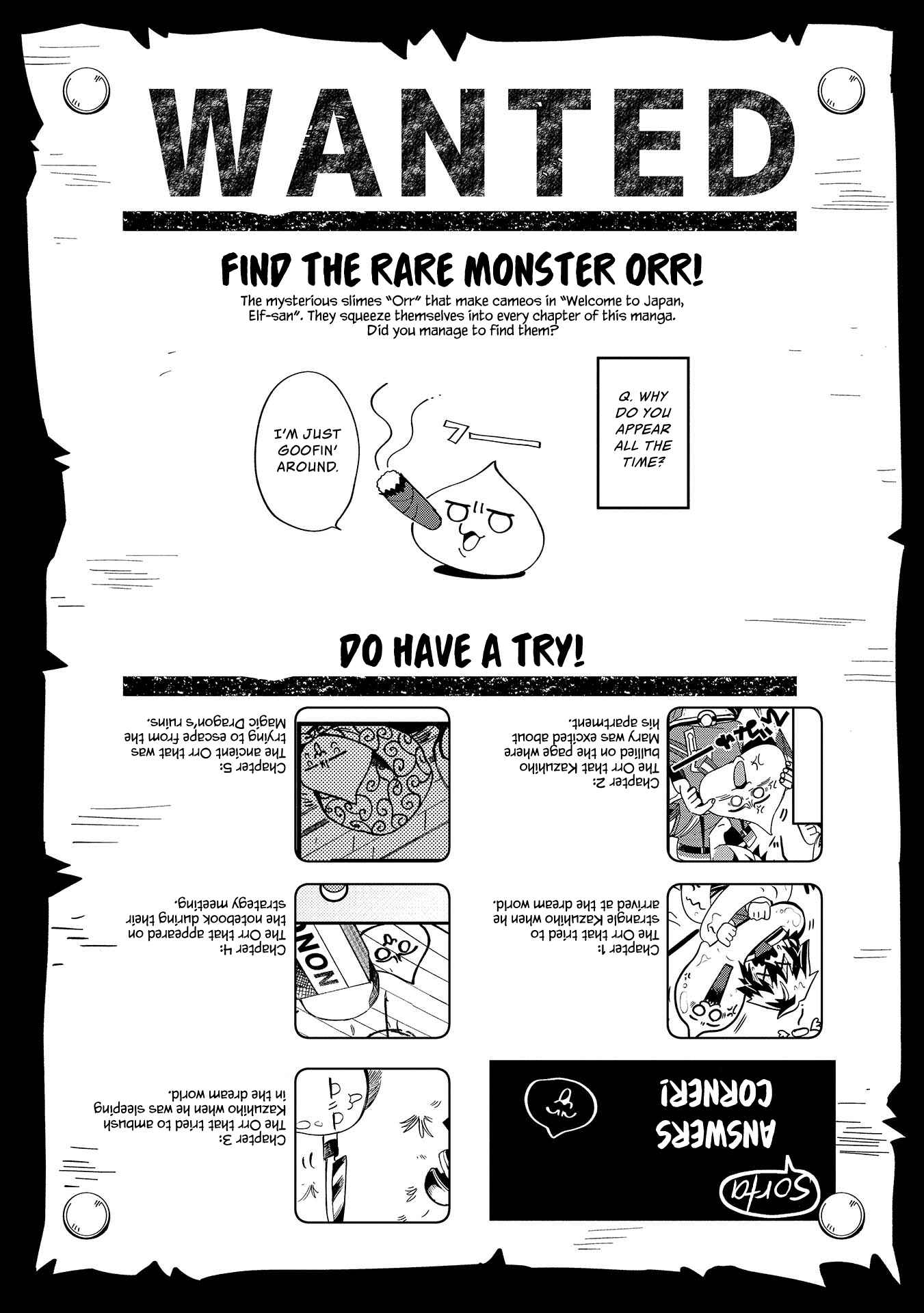 Page 7 Chapter 5.6 Welcome to Japan, Ms. Elf!
