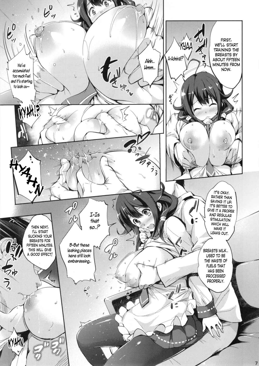 Page 7 Chapter Unknown_d3bd Kantai Collection -KanColle- Taigei Ikunyuu Nisshi (Doujinshi)