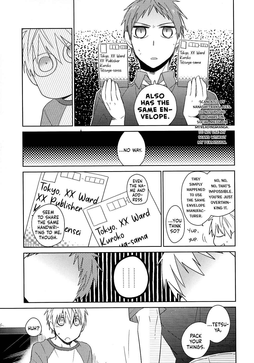 Page 13 Chapter Unknown_221b Kuroko no Basket - Tsukumo no Enmusubi (Doujinshi)