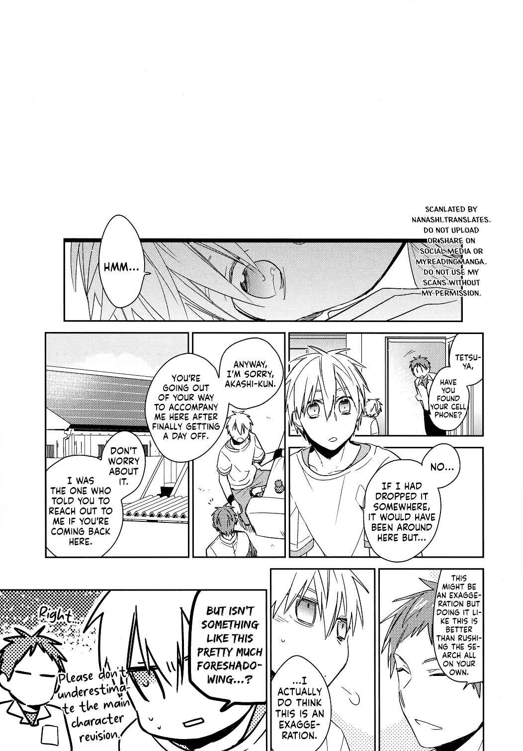 Page 19 Chapter Unknown_221b Kuroko no Basket - Tsukumo no Enmusubi (Doujinshi)