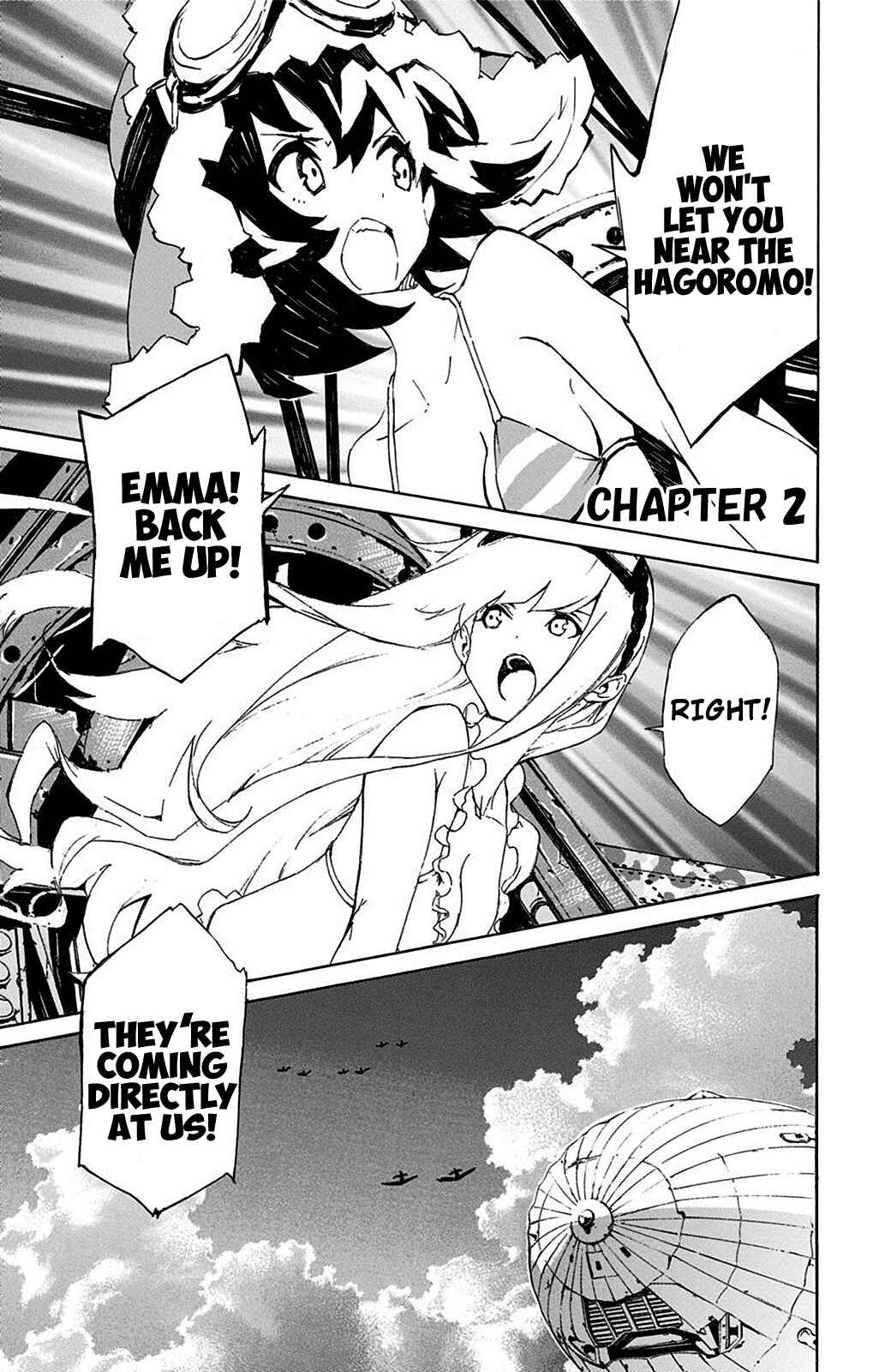 Page 1 Chapter 2 Kouya no Kotobuki Hikoutai