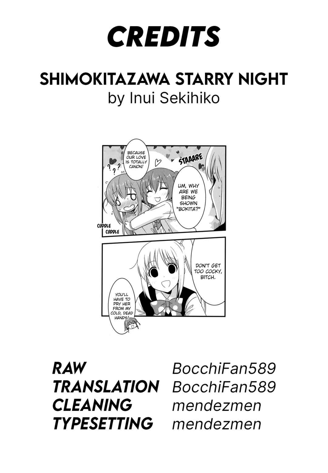 Page 74 Chapter Unknown_2d61 Bocchi the Rock! - Shimokitazawa Starry Night (Doujinshi)