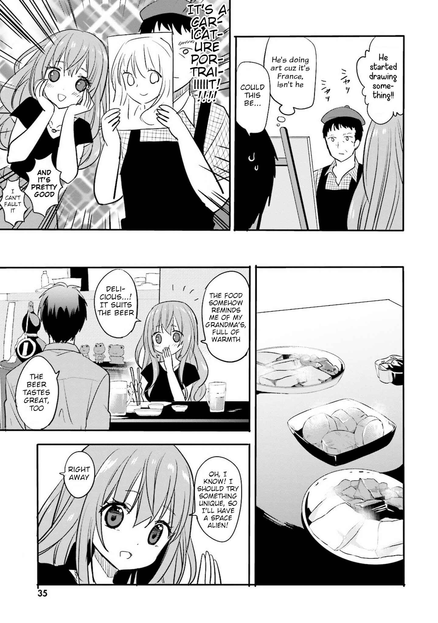Page 13 Chapter 2 Kirei na Onee-san to Nomu Osake wa Suki desu ka?