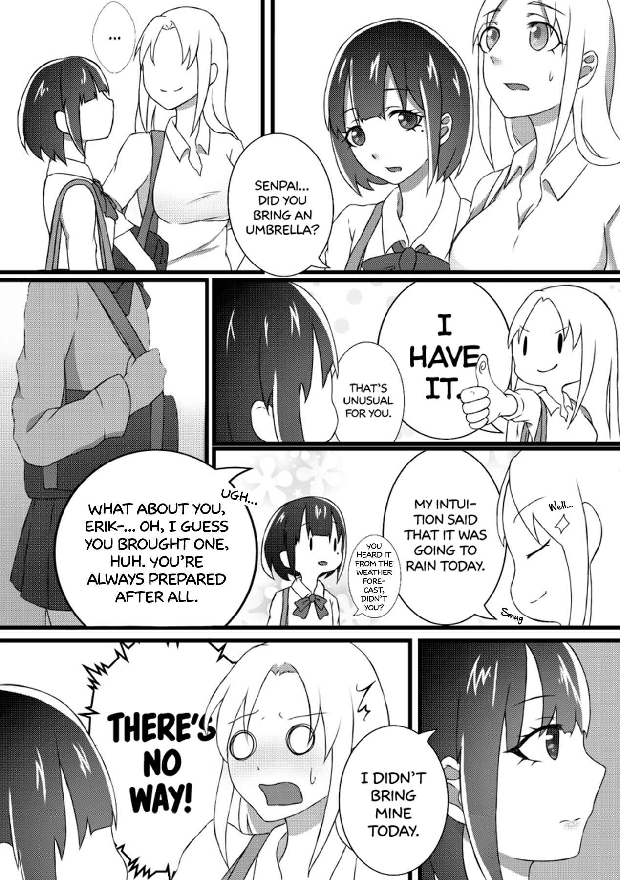 Page 8 Chapter 1 Ii desuyo, Senpai