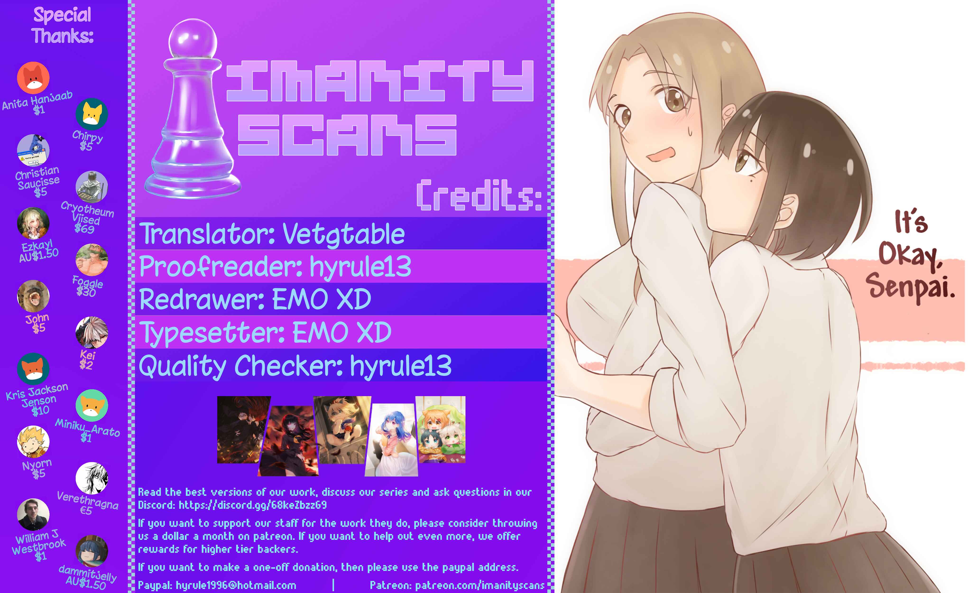 Page 1 Chapter 25 Ii desuyo, Senpai
