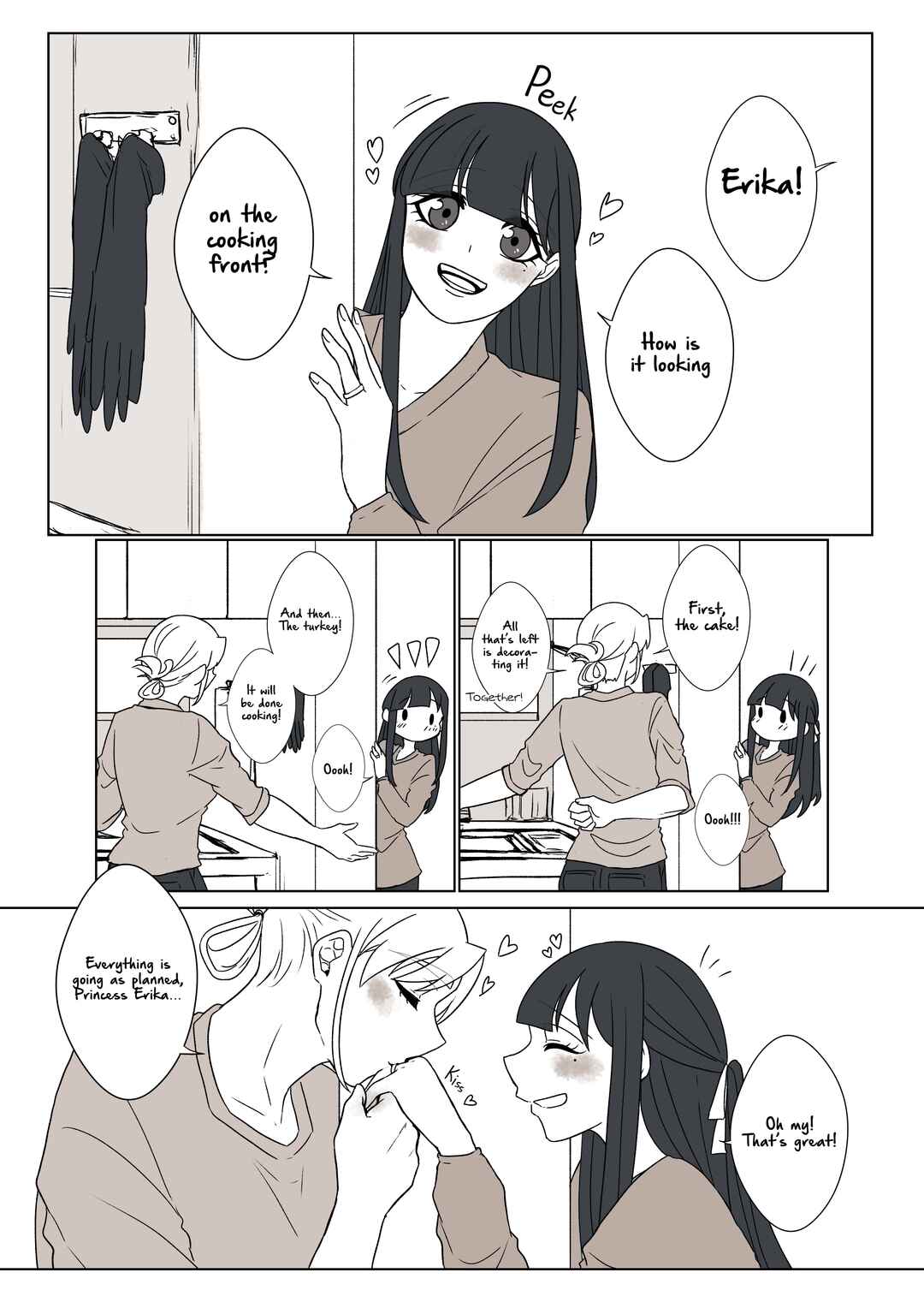 Page 4 Chapter 36 Ii desuyo, Senpai