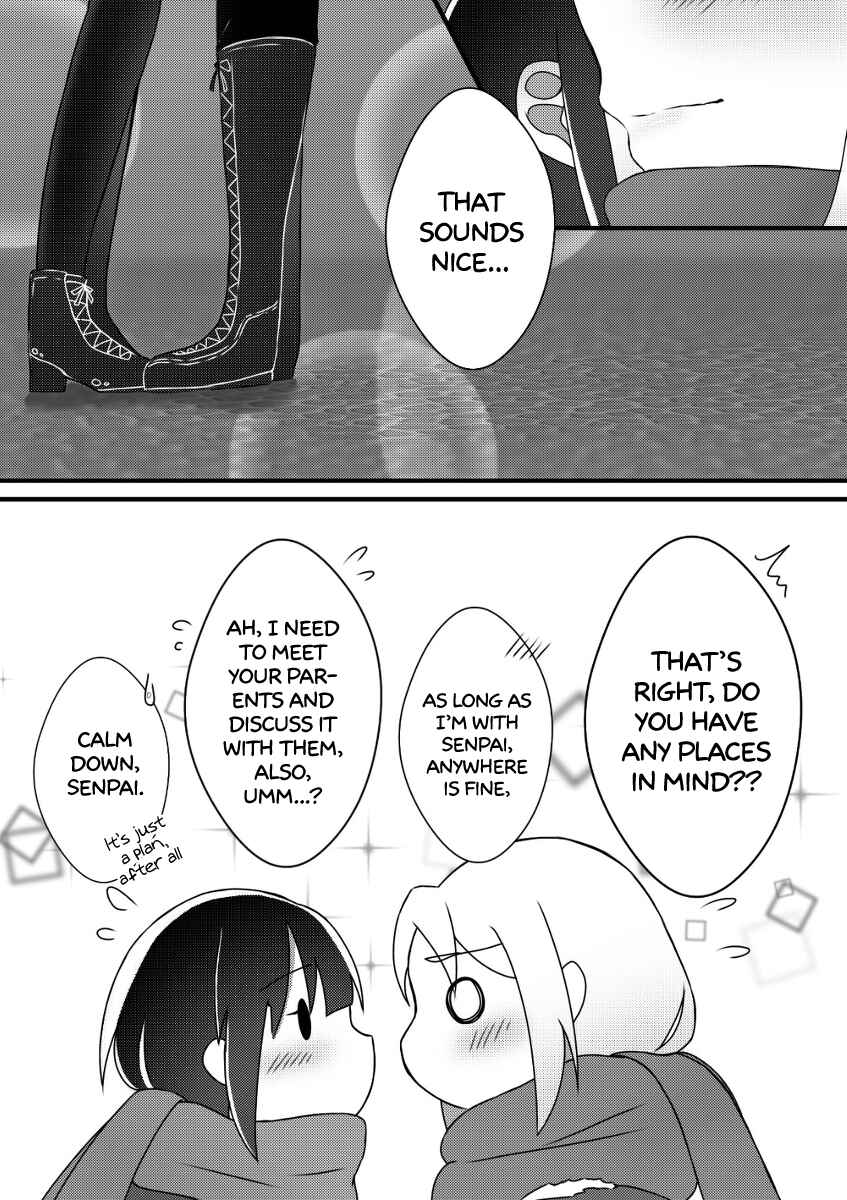 Page 11 Chapter 3 Ii desuyo, Senpai