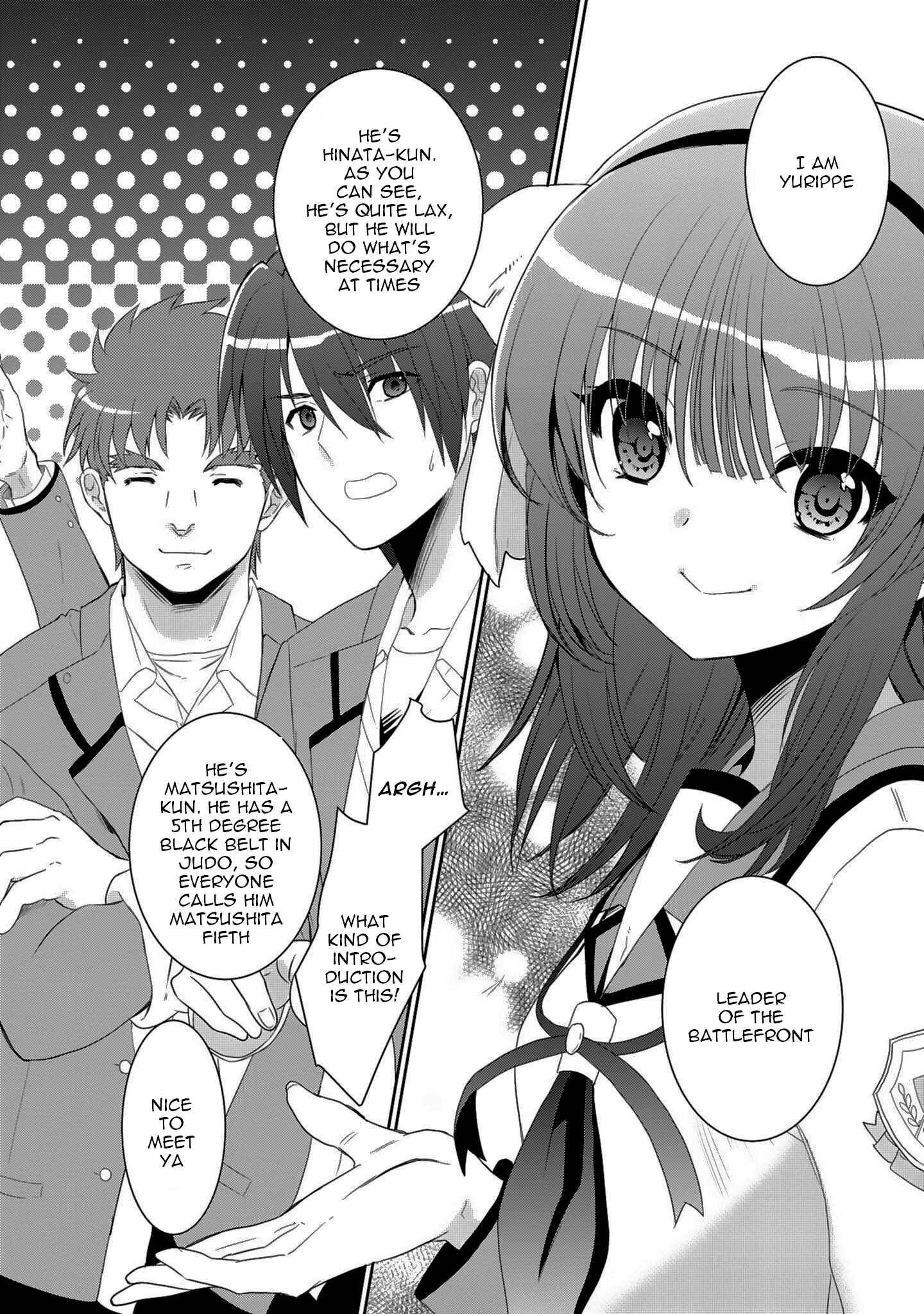 Page 18 Chapter 1.5 Angel Beats! The Last Operation