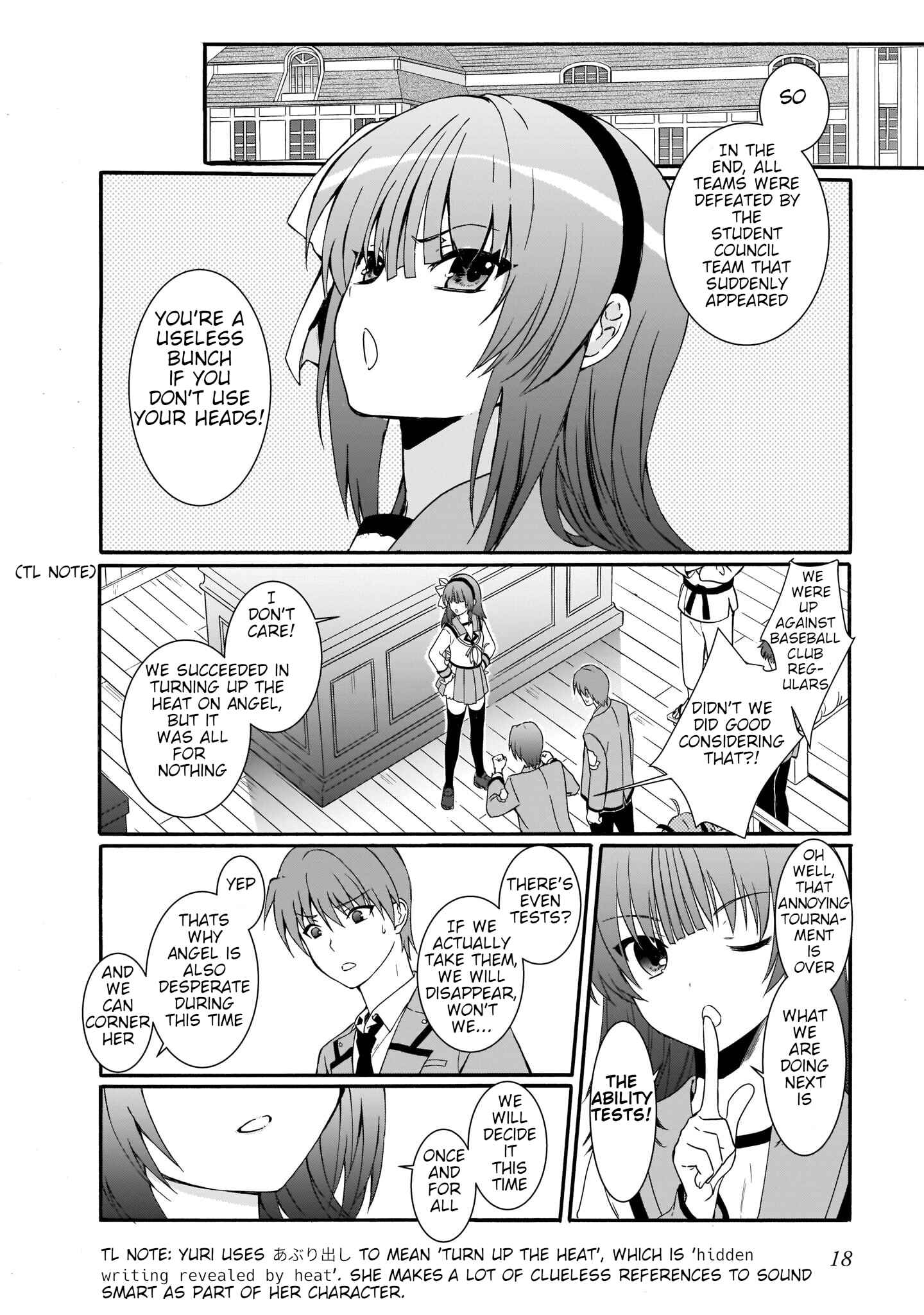 Page 18 Chapter 18 Angel Beats! The Last Operation
