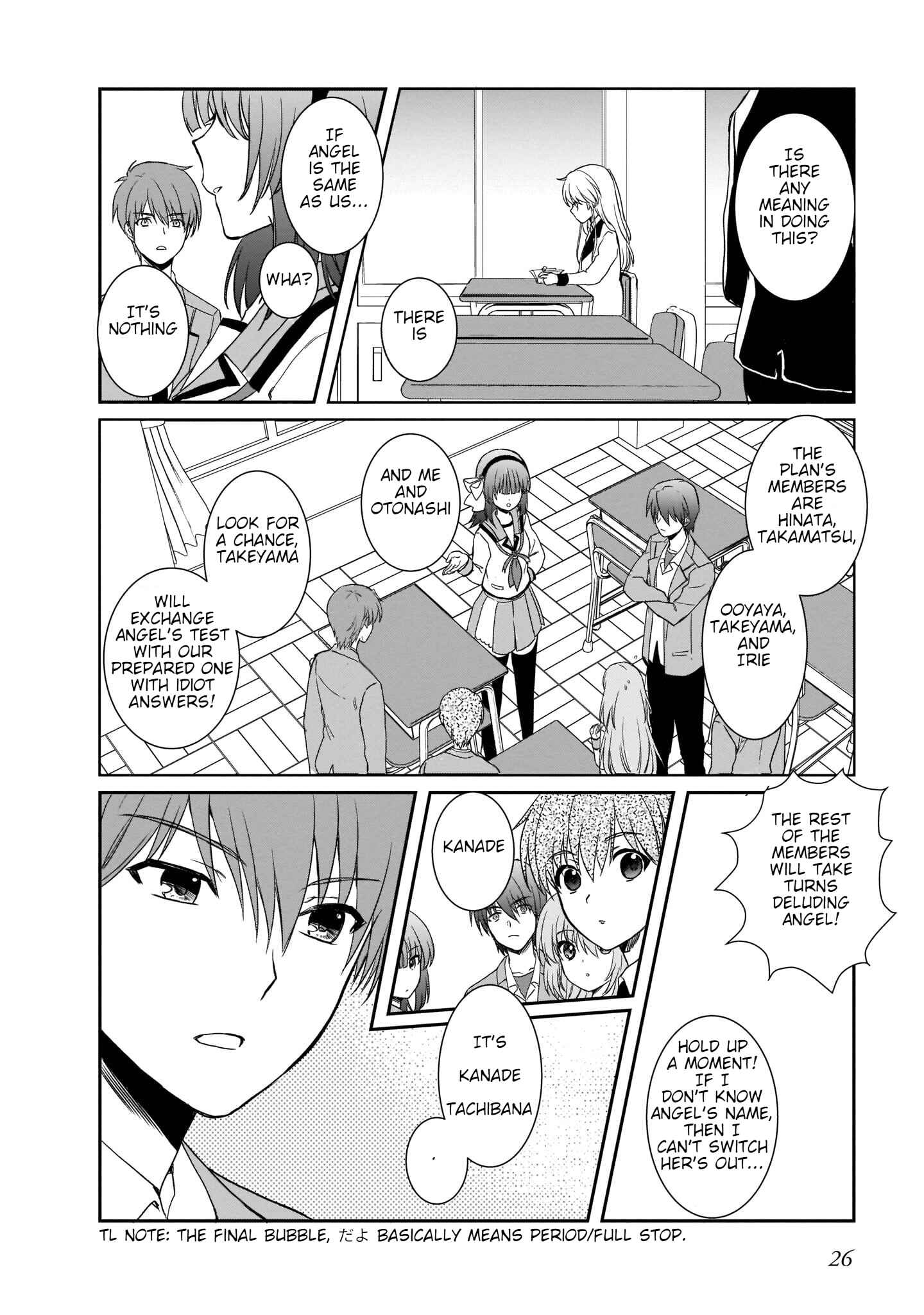 Page 4 Chapter 19 Angel Beats! The Last Operation