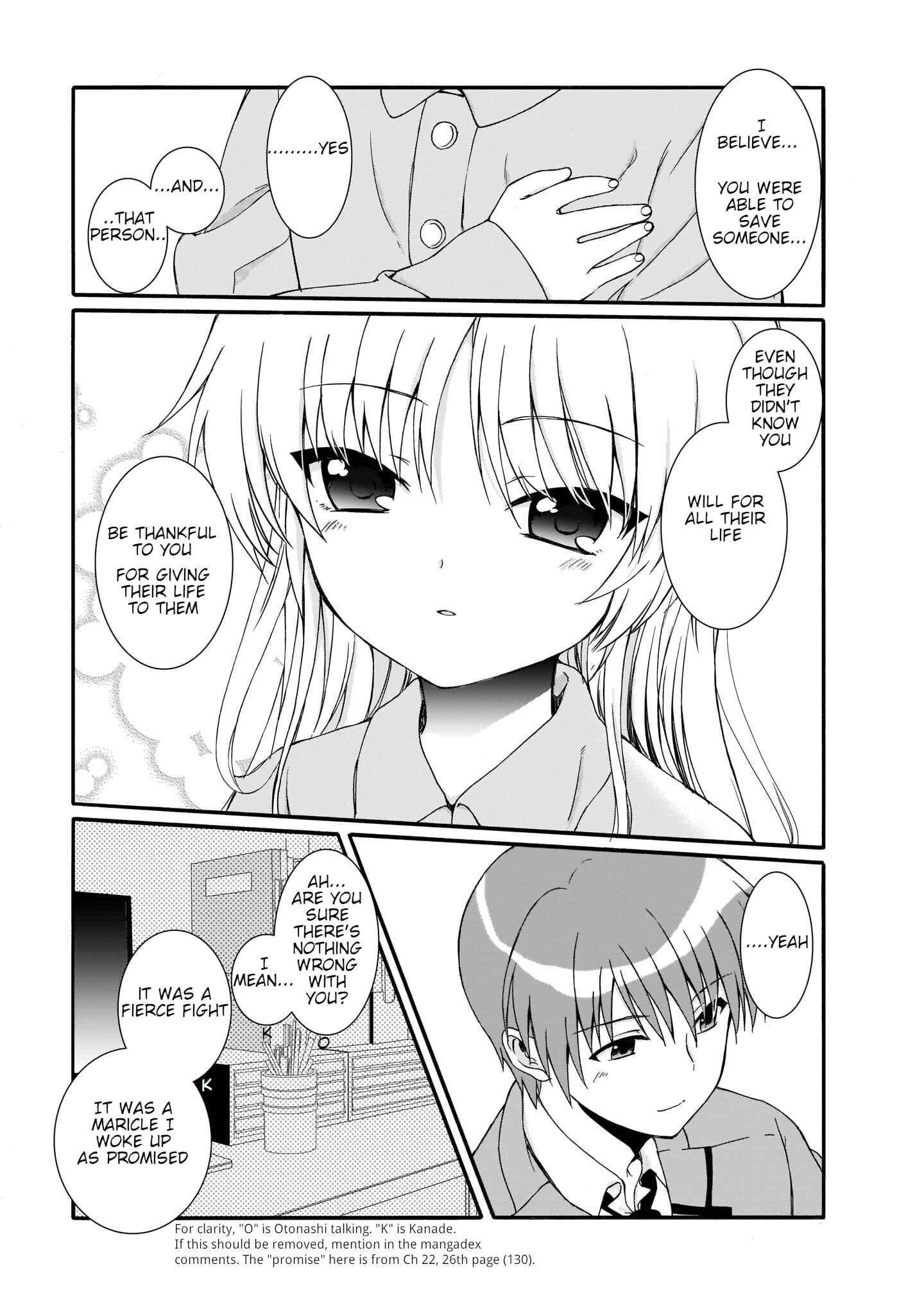 Page 23 Chapter 24 Angel Beats! The Last Operation