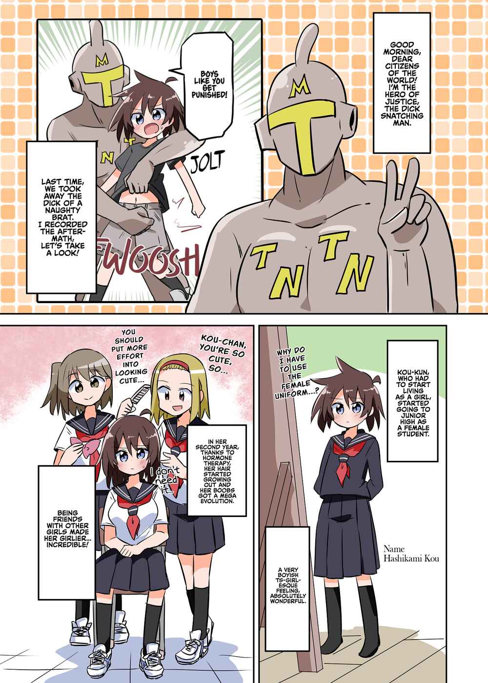 Page 1 Chapter 2 The Dick Snatching Man