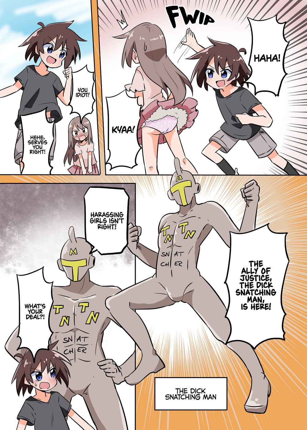 Page 1 Chapter 1 The Dick Snatching Man