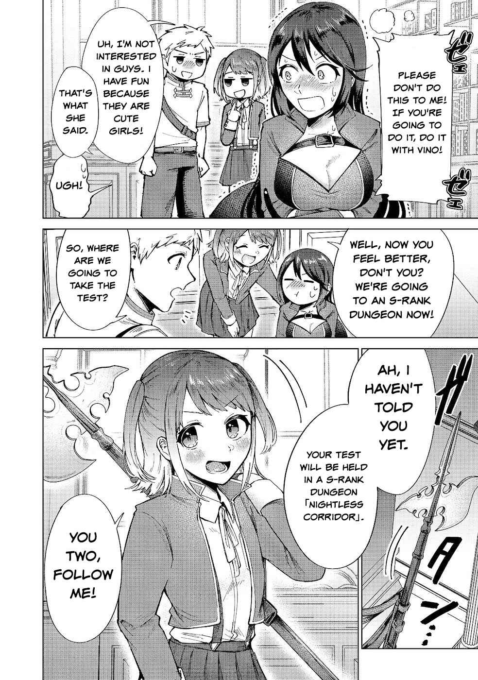 Page 12 Chapter 9 Potion wa 160 km/h de Nageru Mono! ~Item-gakari no Ore ga Bannou Kaifukuyaku o Touteki suru Koto de Saikyou no Boukensha ni Nariagaru!?~