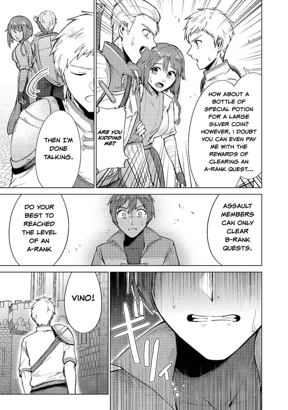 Page 21 Chapter 9 Potion wa 160 km/h de Nageru Mono! ~Item-gakari no Ore ga Bannou Kaifukuyaku o Touteki suru Koto de Saikyou no Boukensha ni Nariagaru!?~