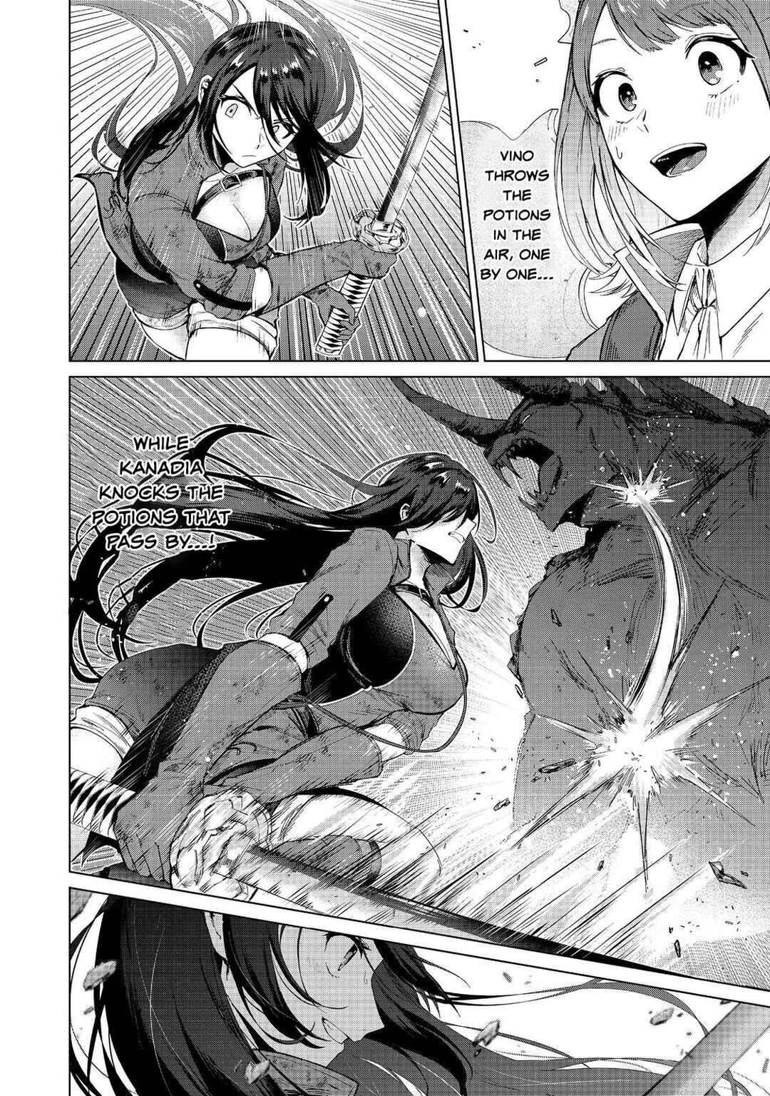 Page 14 Chapter 13 Potion wa 160 km/h de Nageru Mono! ~Item-gakari no Ore ga Bannou Kaifukuyaku o Touteki suru Koto de Saikyou no Boukensha ni Nariagaru!?~