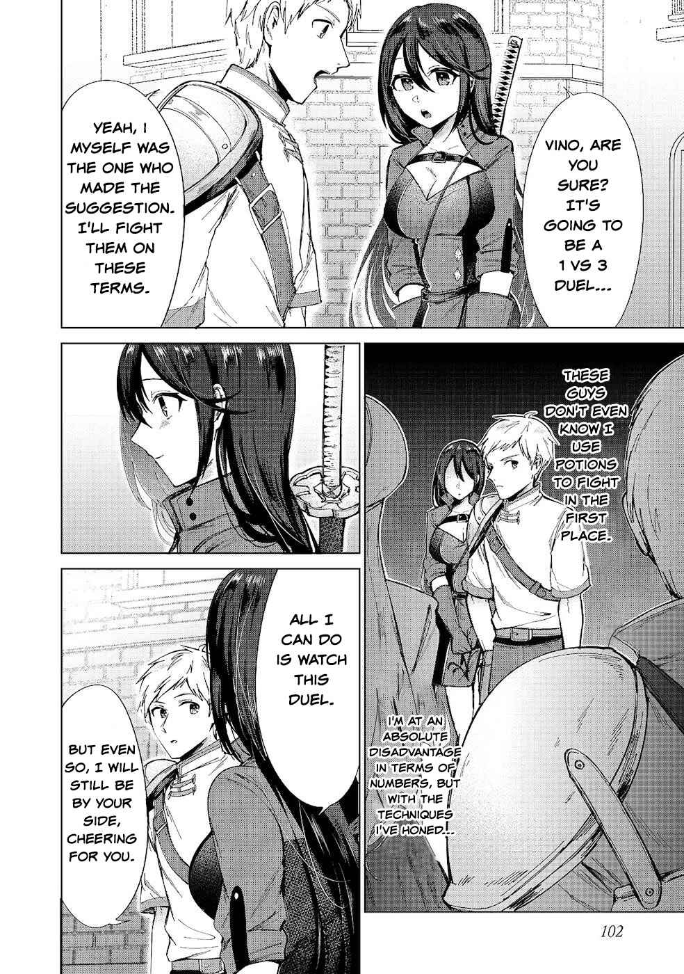 Page 10 Chapter 10 Potion wa 160 km/h de Nageru Mono! ~Item-gakari no Ore ga Bannou Kaifukuyaku o Touteki suru Koto de Saikyou no Boukensha ni Nariagaru!?~