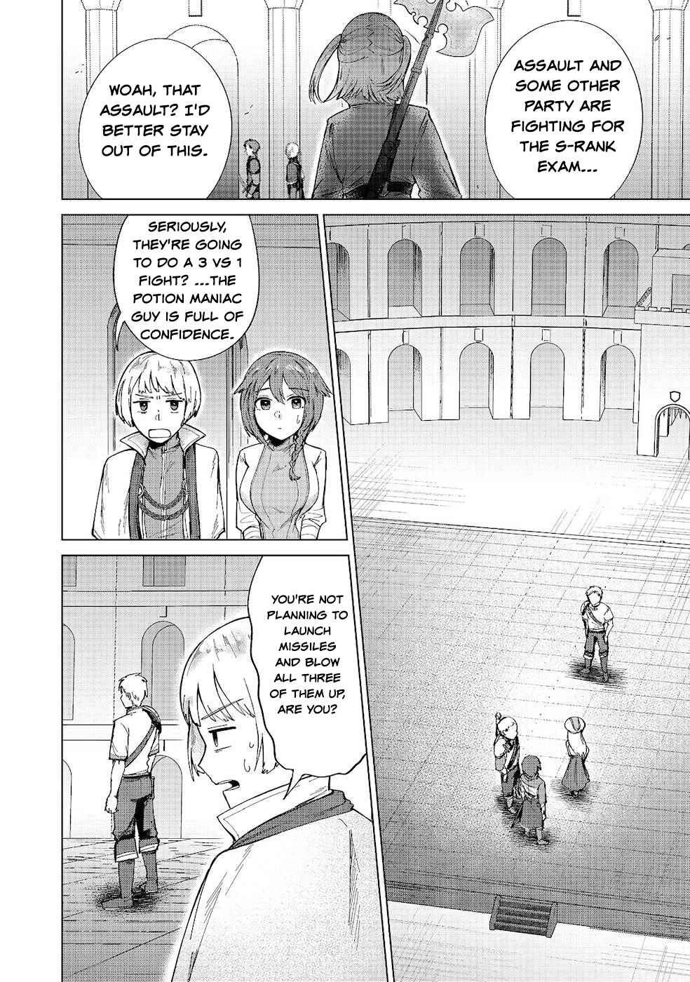 Page 12 Chapter 10 Potion wa 160 km/h de Nageru Mono! ~Item-gakari no Ore ga Bannou Kaifukuyaku o Touteki suru Koto de Saikyou no Boukensha ni Nariagaru!?~