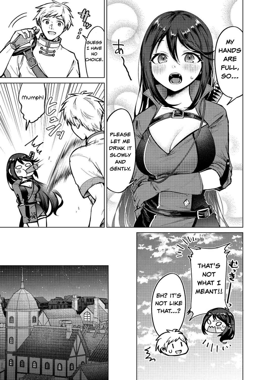 Page 13 Chapter 15 Potion wa 160 km/h de Nageru Mono! ~Item-gakari no Ore ga Bannou Kaifukuyaku o Touteki suru Koto de Saikyou no Boukensha ni Nariagaru!?~