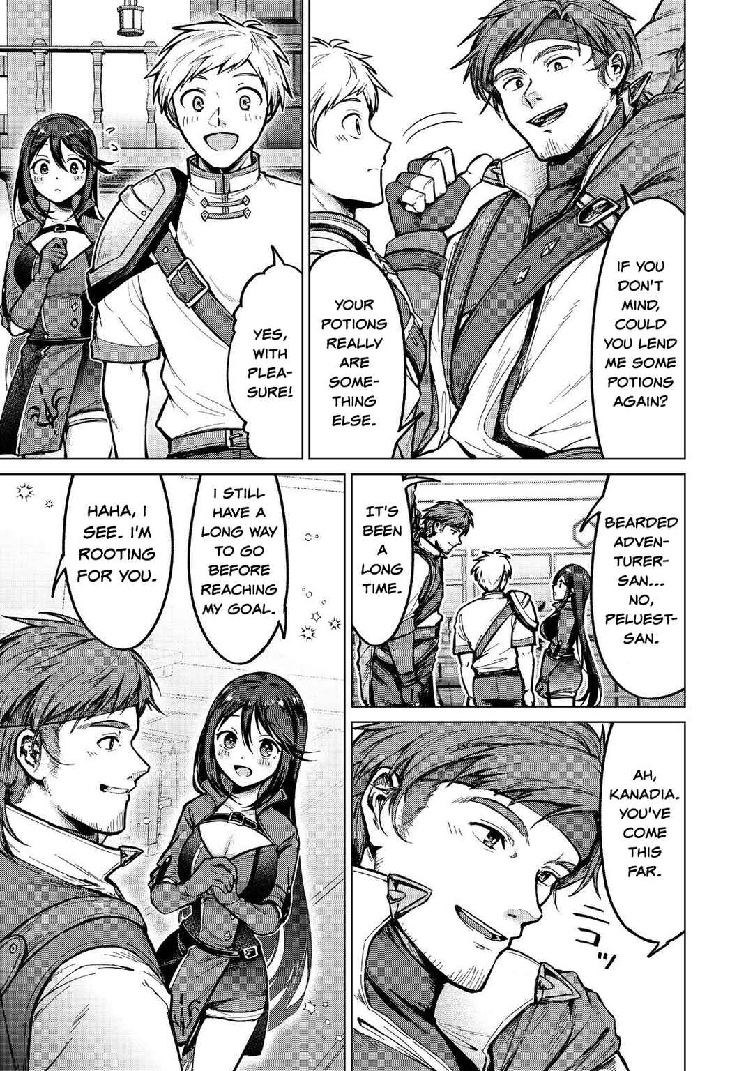 Page 23 Chapter 15 Potion wa 160 km/h de Nageru Mono! ~Item-gakari no Ore ga Bannou Kaifukuyaku o Touteki suru Koto de Saikyou no Boukensha ni Nariagaru!?~