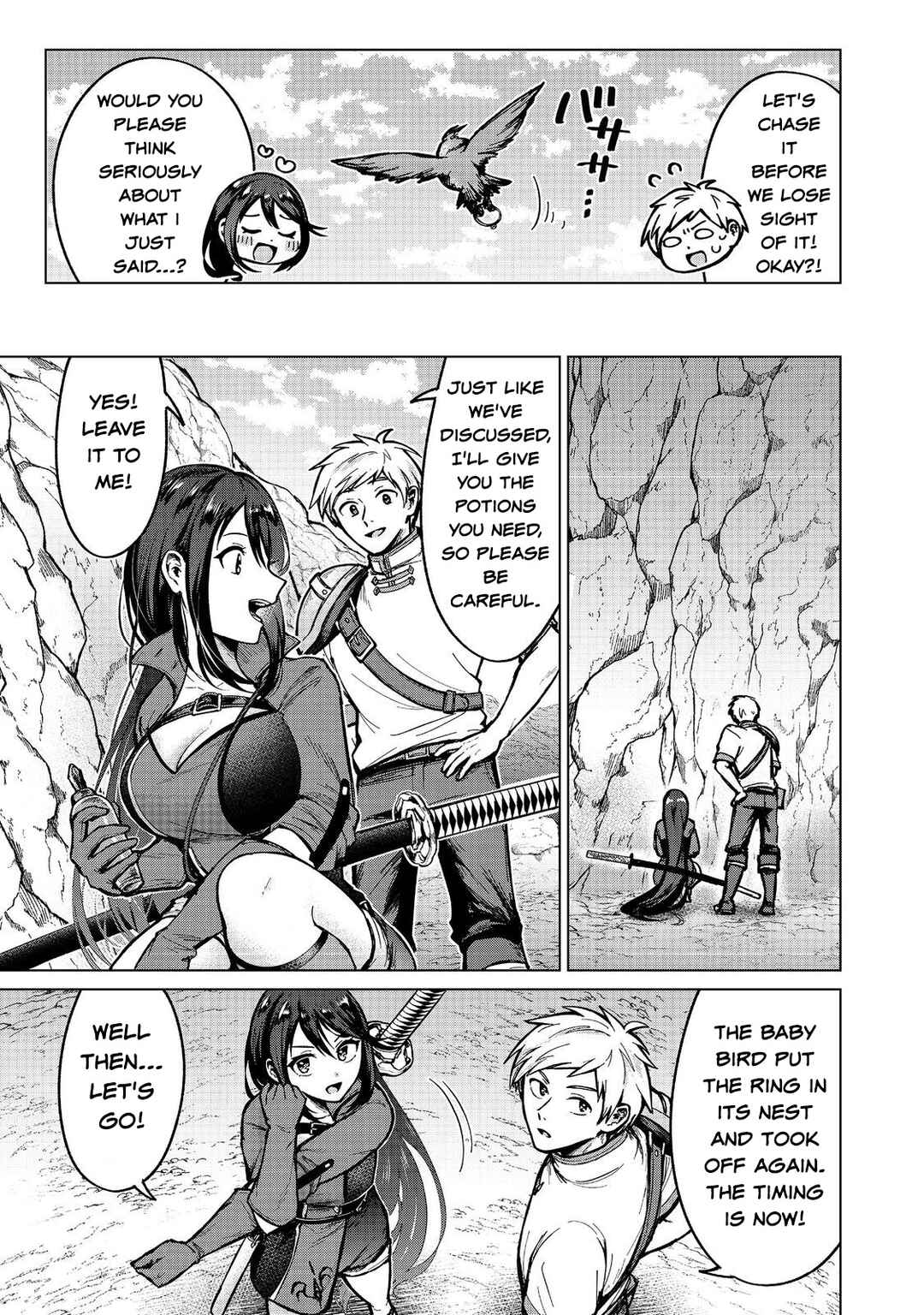 Page 3 Chapter 15 Potion wa 160 km/h de Nageru Mono! ~Item-gakari no Ore ga Bannou Kaifukuyaku o Touteki suru Koto de Saikyou no Boukensha ni Nariagaru!?~