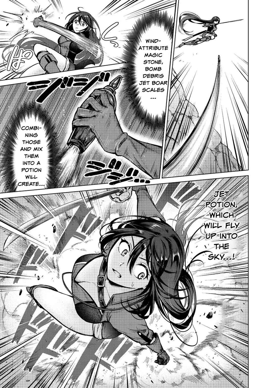 Page 9 Chapter 15 Potion wa 160 km/h de Nageru Mono! ~Item-gakari no Ore ga Bannou Kaifukuyaku o Touteki suru Koto de Saikyou no Boukensha ni Nariagaru!?~