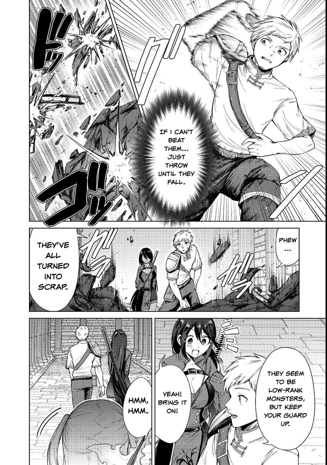 Page 2 Chapter 12 Potion wa 160 km/h de Nageru Mono! ~Item-gakari no Ore ga Bannou Kaifukuyaku o Touteki suru Koto de Saikyou no Boukensha ni Nariagaru!?~
