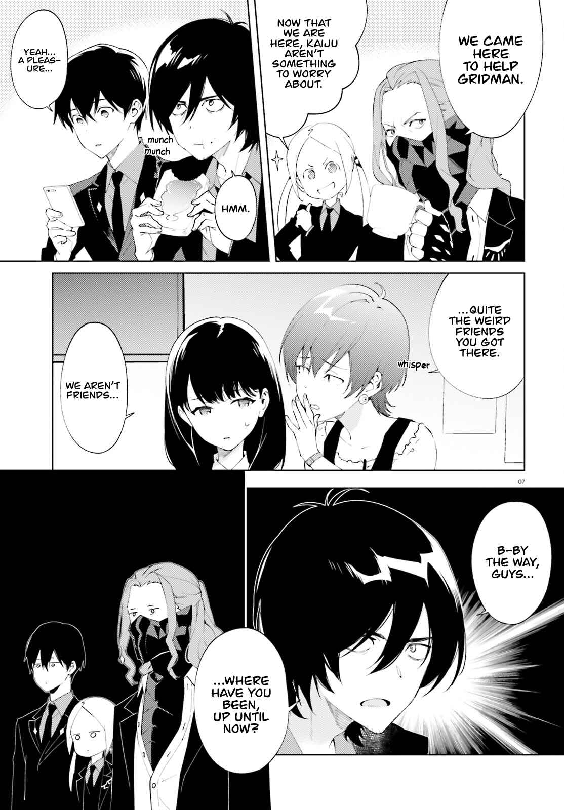 Page 5 Chapter 1 SSSS.GRIDMAN: Shinseiki Chuugakusei Nikki
