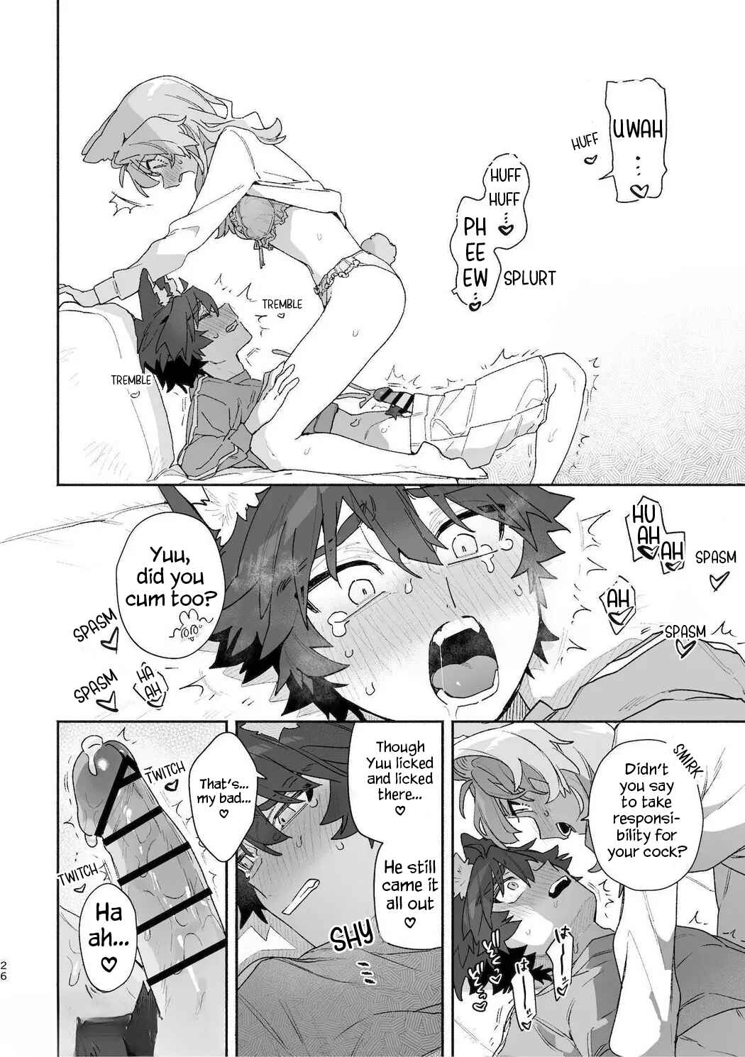 Page 27 Chapter Unknown_b8b0 Otoko ga Uke - Rabbit-chan X Wolf-kun 2