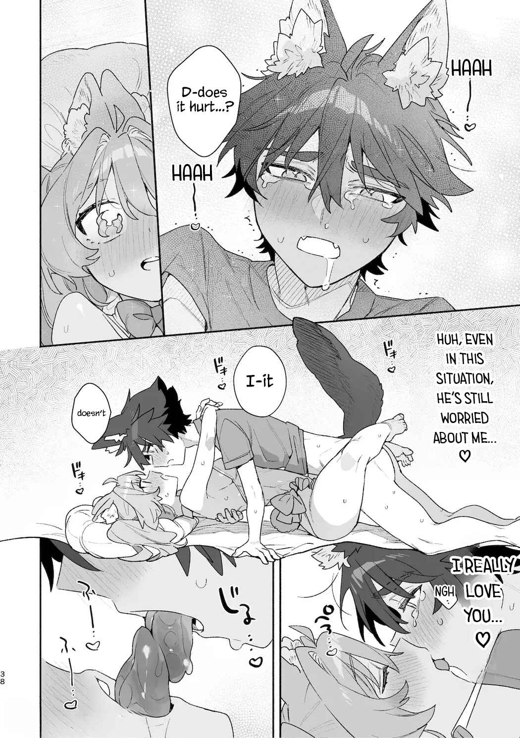 Page 39 Chapter Unknown_b8b0 Otoko ga Uke - Rabbit-chan X Wolf-kun 2