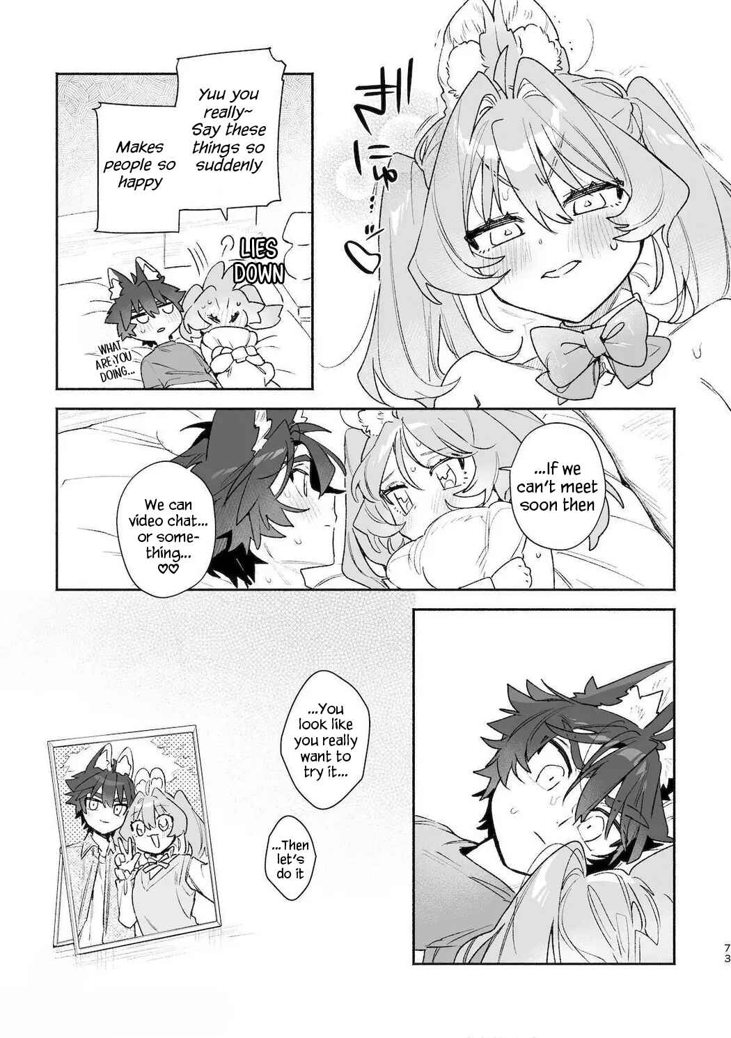 Page 74 Chapter Unknown_b8b0 Otoko ga Uke - Rabbit-chan X Wolf-kun 2