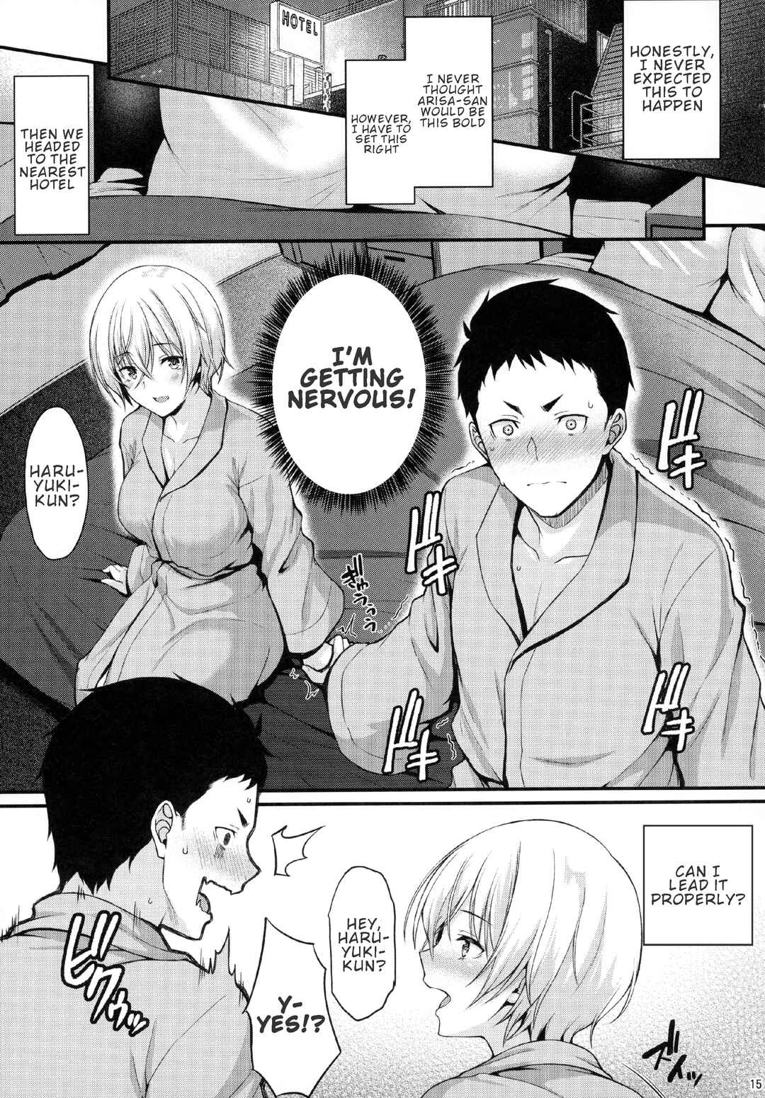 Page 14 Chapter Unknown_f954 Itoshi no Senpai to Mou Ichido Hajimete wo
