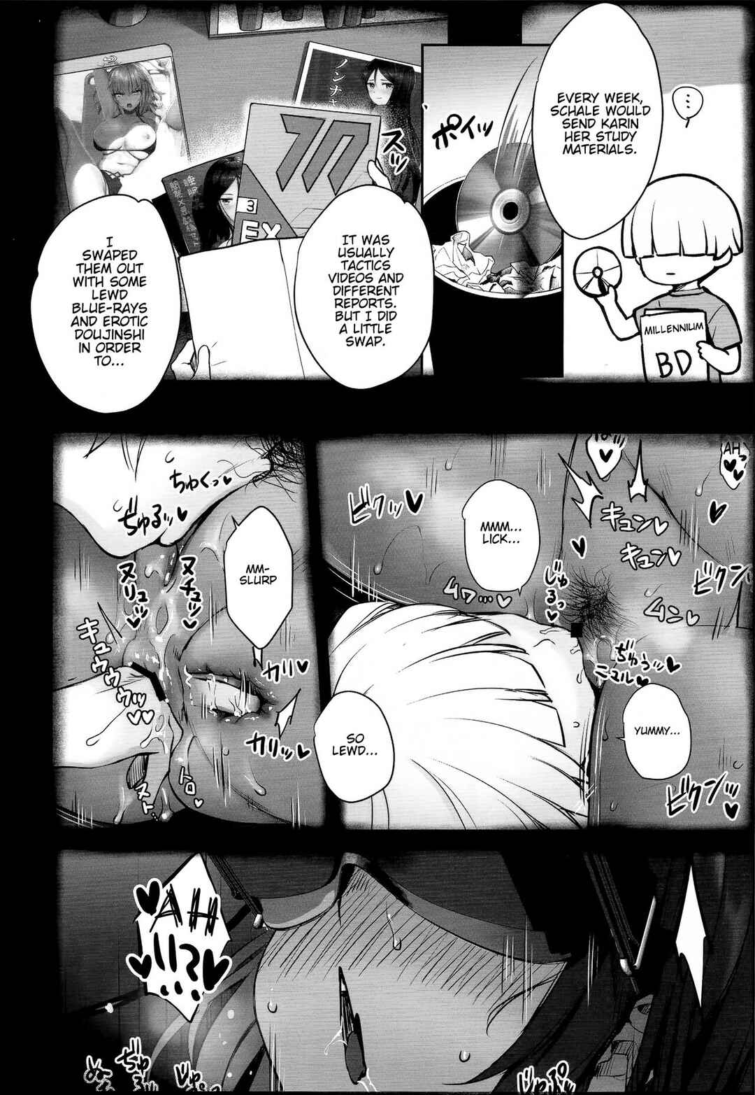 Page 21 Chapter Unknown_823b Blue Archive - Karin-chan no Ura Shinpi Kaihou ~Suimin Zecchou, Kaishi~ Hen (Doujinshi)