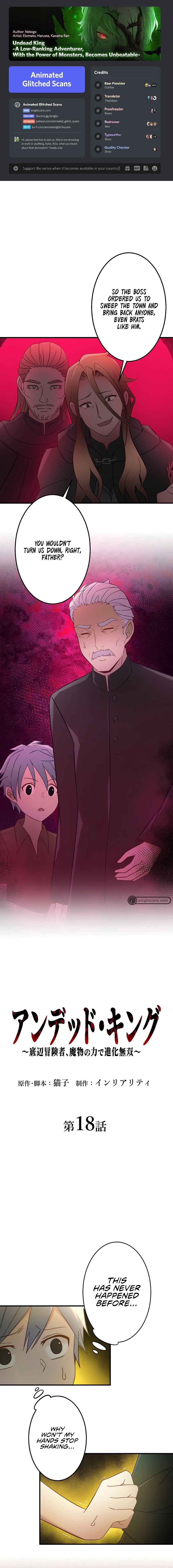 Page 1 Chapter 18 Uragirareta Boukensha, Andeddo Toshite Yomigaeri Musou Suru
