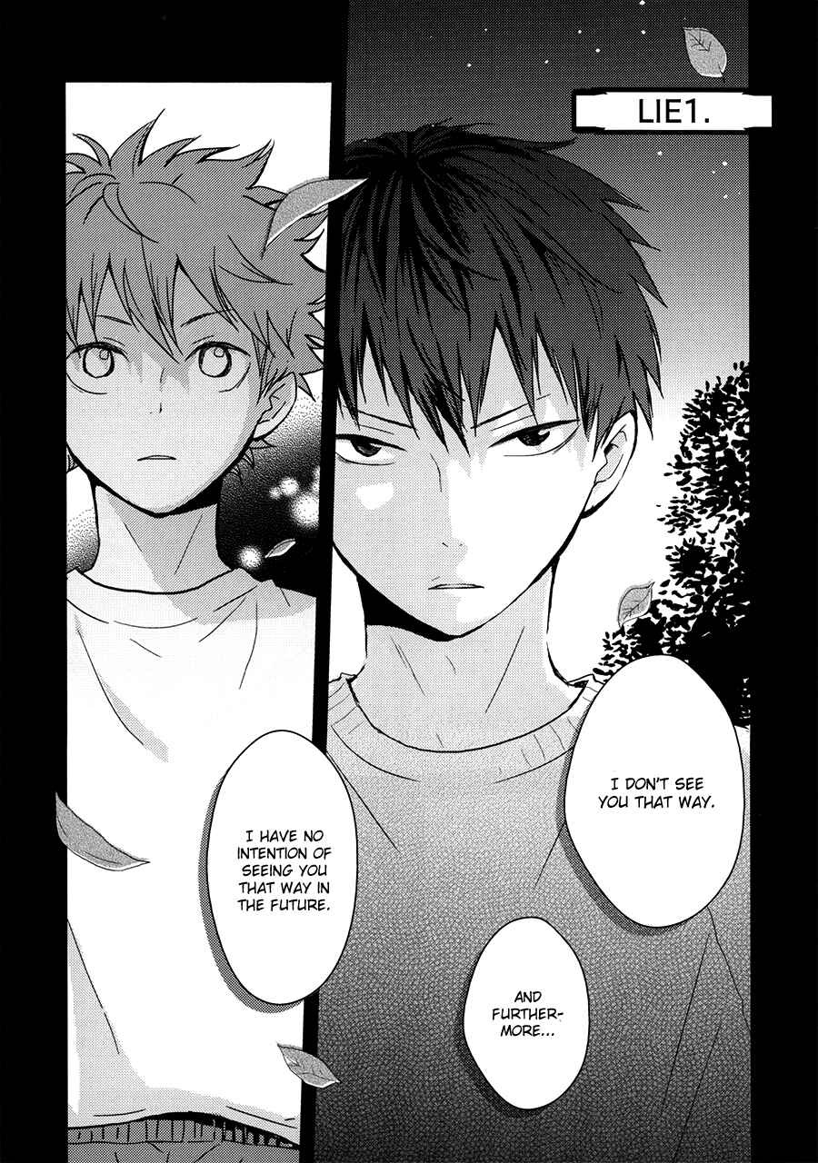 Page 2 Chapter 1 Haikyuu!! - Usotsuki Canon (Doujinshi)