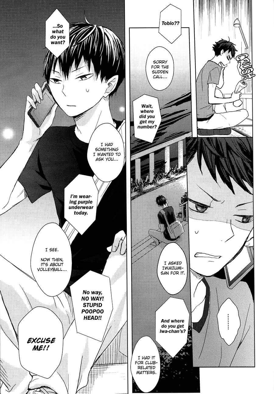 Page 14 Chapter 2 Haikyuu!! - Usotsuki Canon (Doujinshi)
