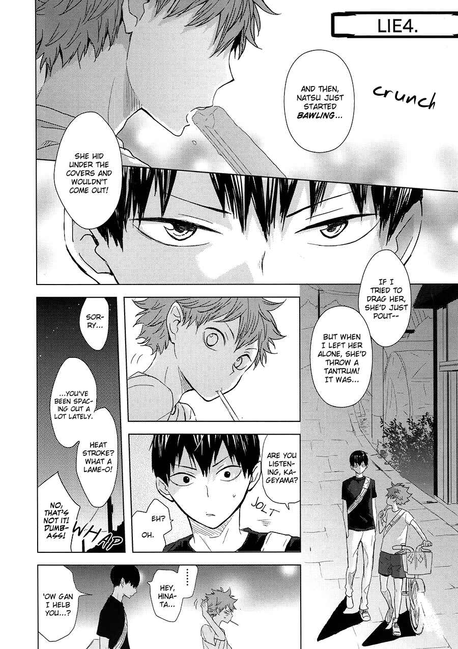 Page 3 Chapter 2 Haikyuu!! - Usotsuki Canon (Doujinshi)