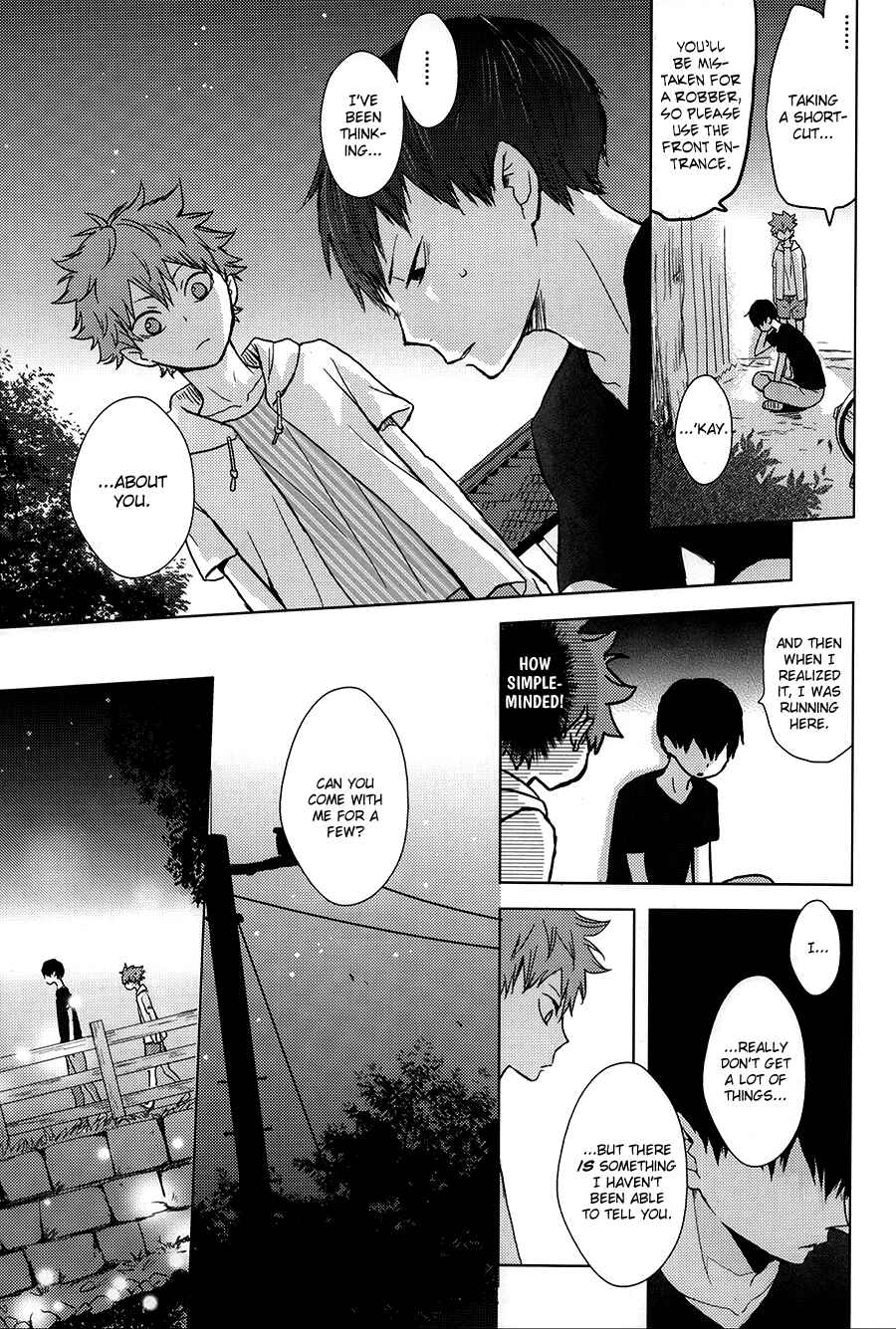 Page 33 Chapter 2 Haikyuu!! - Usotsuki Canon (Doujinshi)