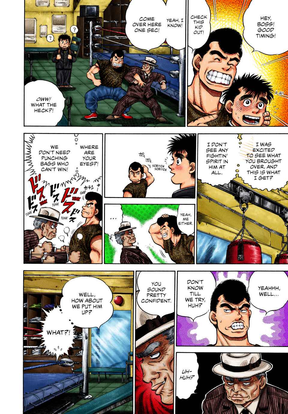 Page 4 Chapter 2 Hajime no Ippo (Fan Colored)