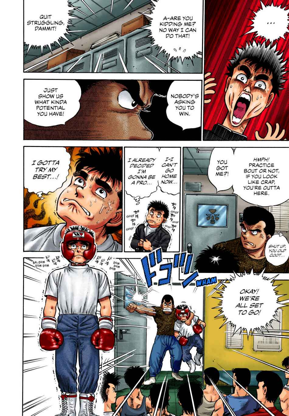 Page 6 Chapter 2 Hajime no Ippo (Fan Colored)