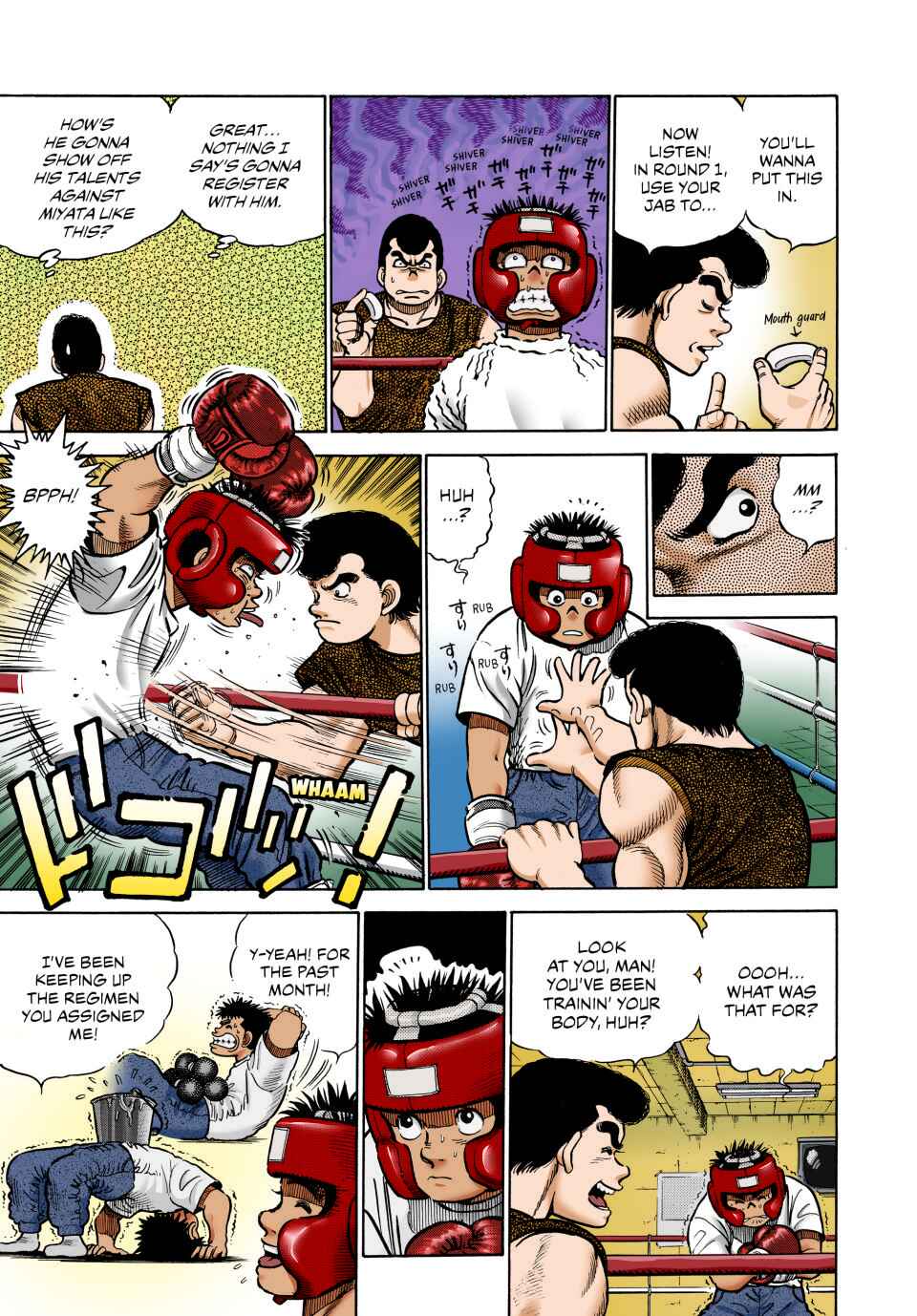 Page 9 Chapter 2 Hajime no Ippo (Fan Colored)