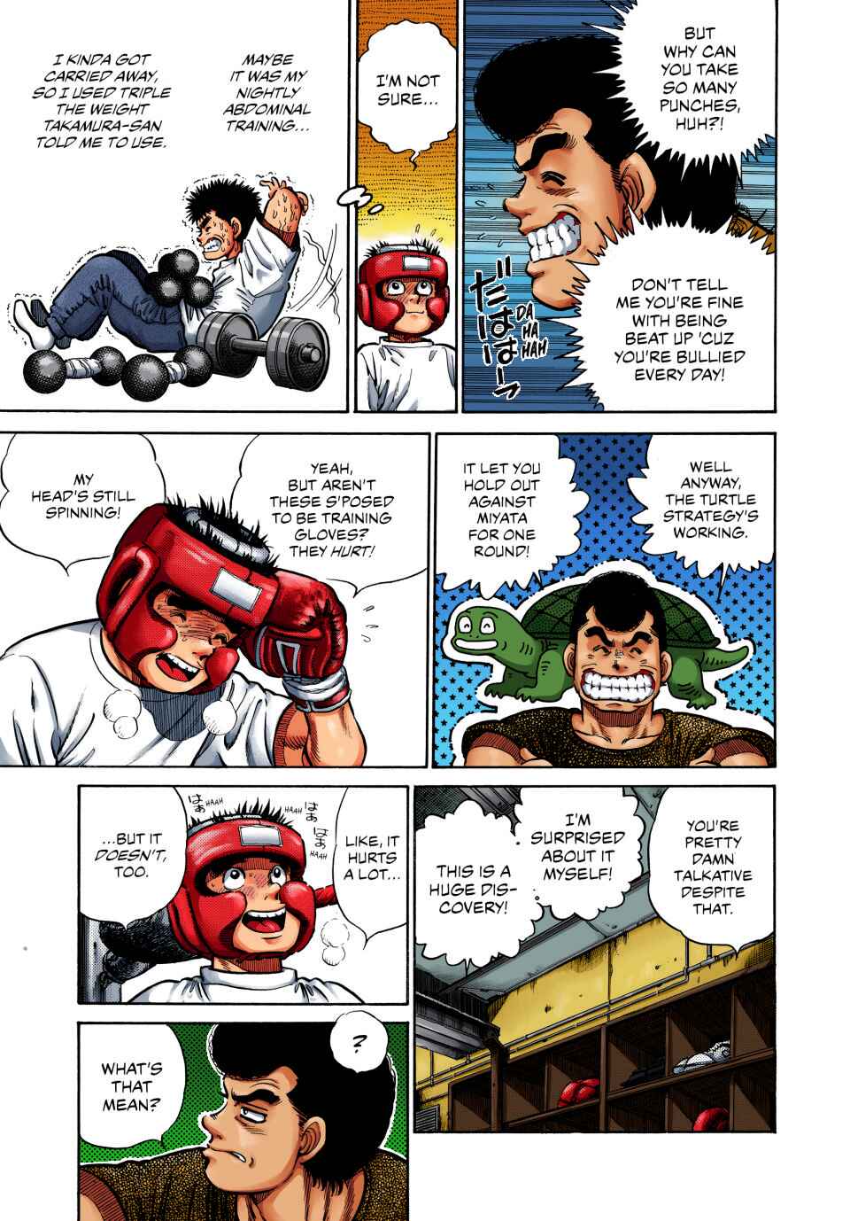 Page 5 Chapter 3 Hajime no Ippo (Fan Colored)