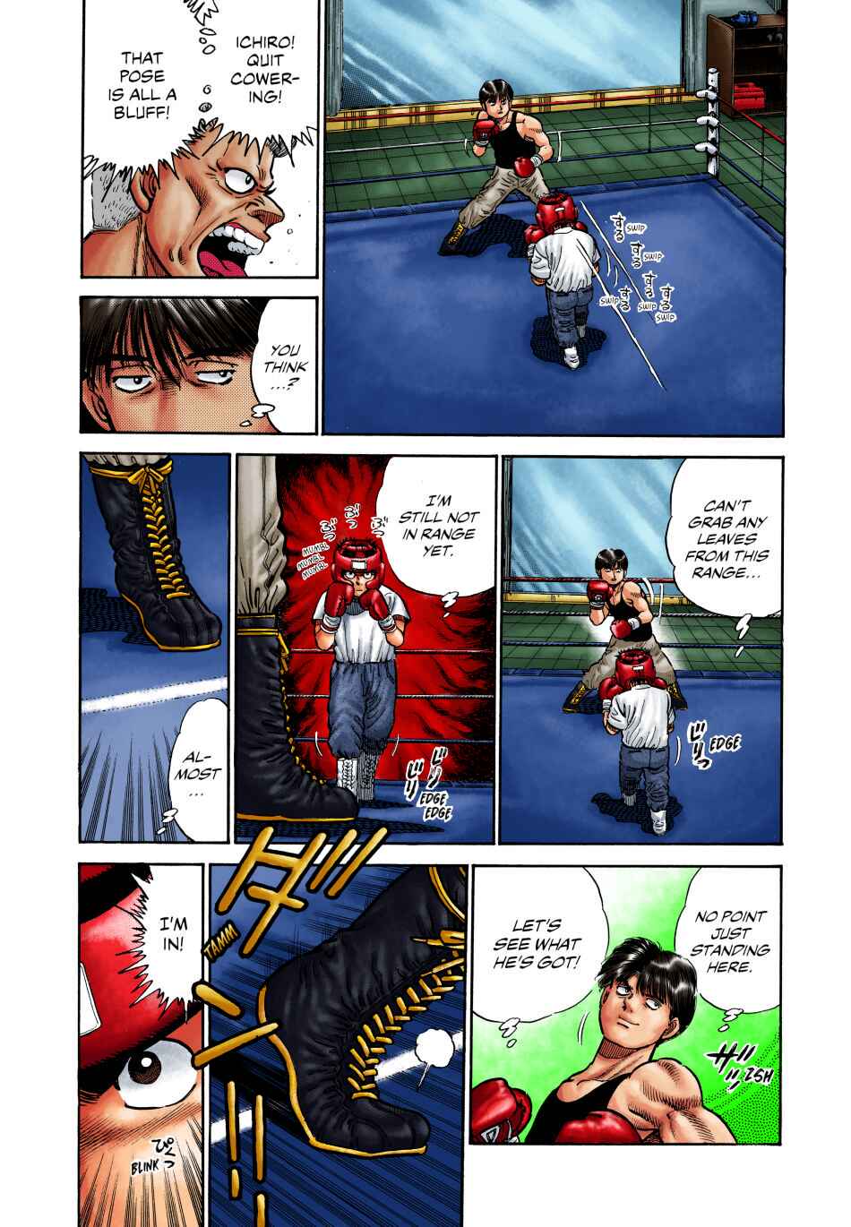Page 9 Chapter 3 Hajime no Ippo (Fan Colored)