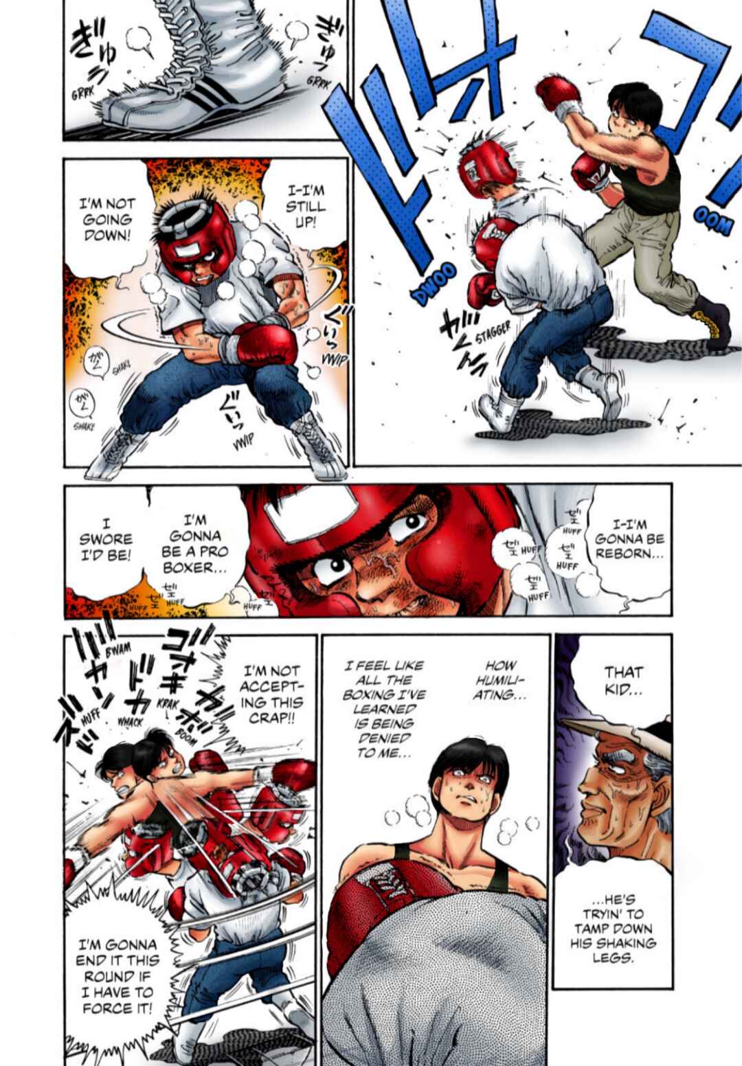 Page 10 Chapter 4 Hajime no Ippo (Fan Colored)