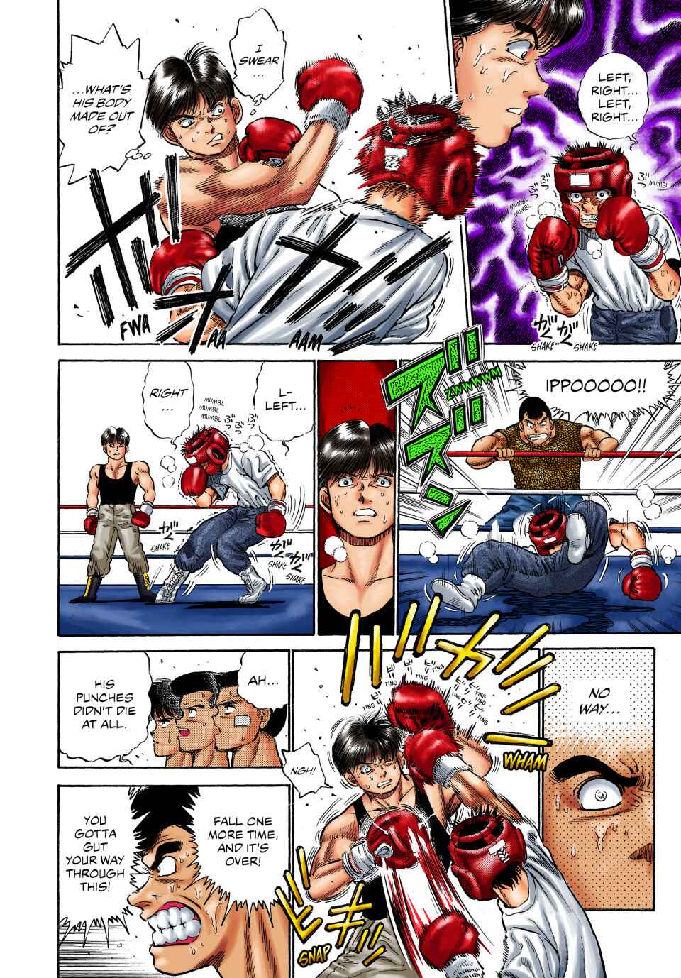 Page 8 Chapter 4 Hajime no Ippo (Fan Colored)