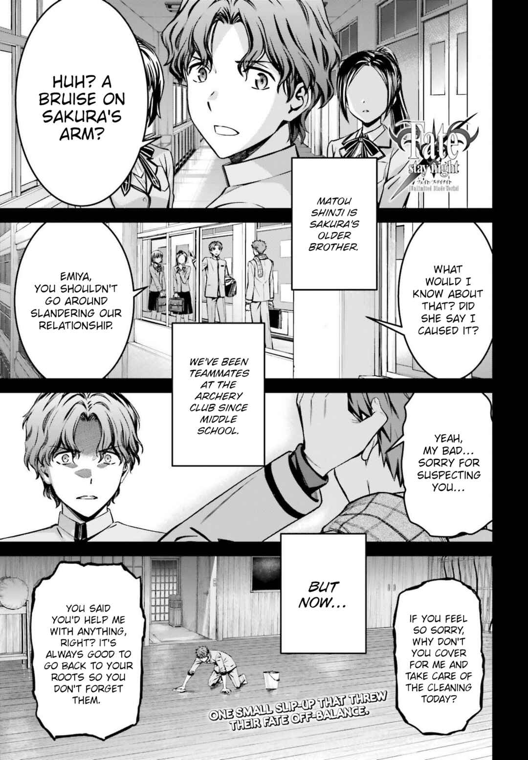 Page 1 Chapter 17 Fate/stay night [Unlimited Blade Works]