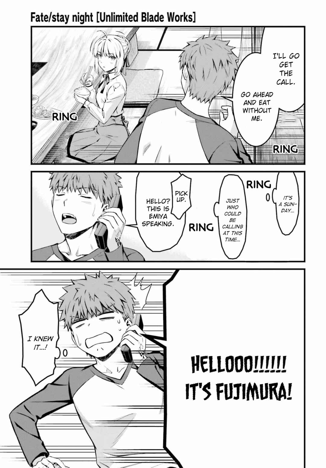 Page 13 Chapter 9 Fate/stay night [Unlimited Blade Works]