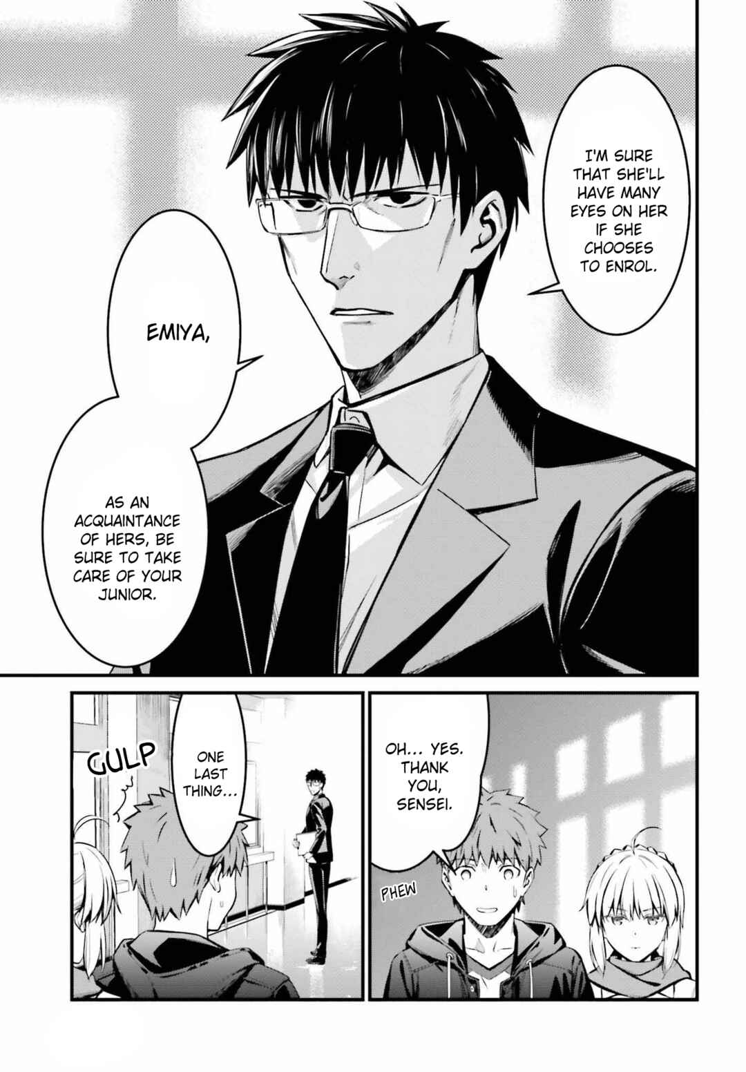 Page 4 Chapter 10 Fate/stay night [Unlimited Blade Works]