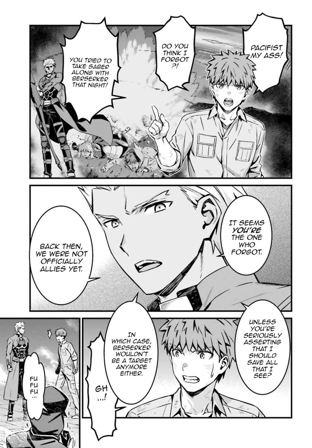 Page 12 Chapter 20 Fate/stay night [Unlimited Blade Works]