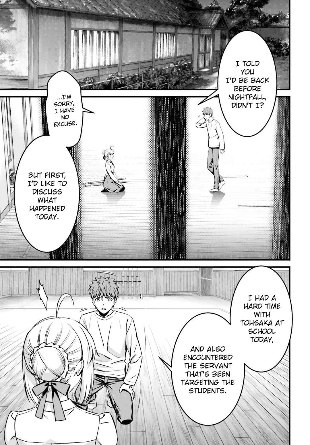 Page 20 Chapter 15 Fate/stay night [Unlimited Blade Works]